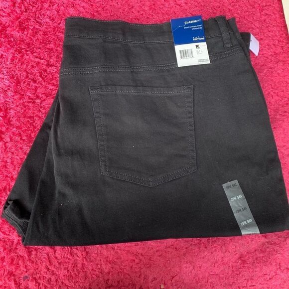 Vintage NEW Kmart Basic Editions 26w PLUS Size Black Denim Women’s Jeans NWT - Picture 1 of 3